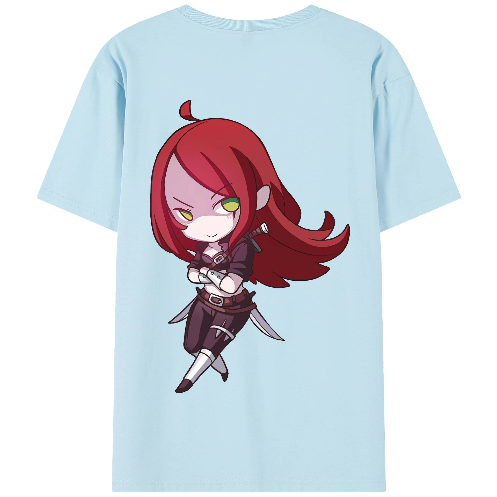 リーグ・オブ・レジェンド League of Legends LOL 綿100％半袖Tシャツ（背面プリント）